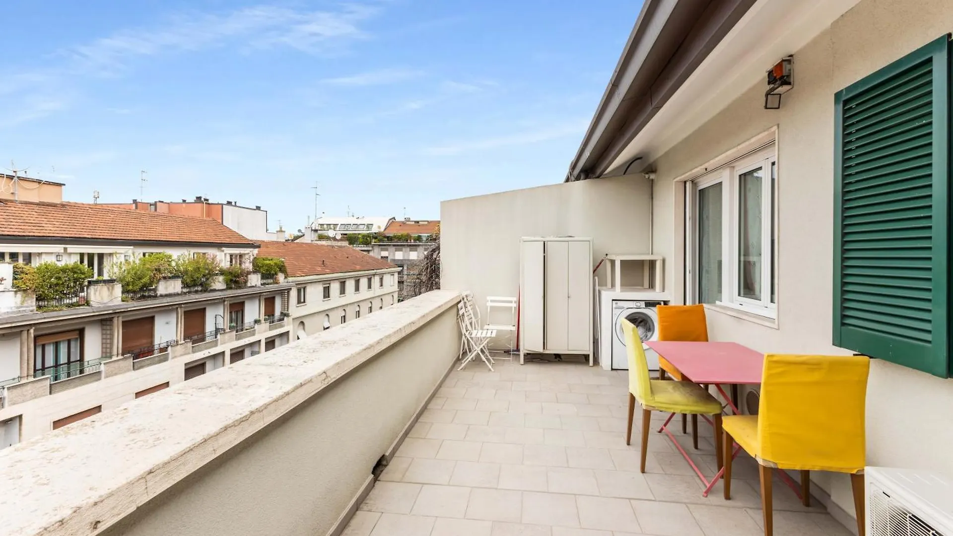 아파트 Terrazze Milano - Porta Romana Con Vista 이탈리아